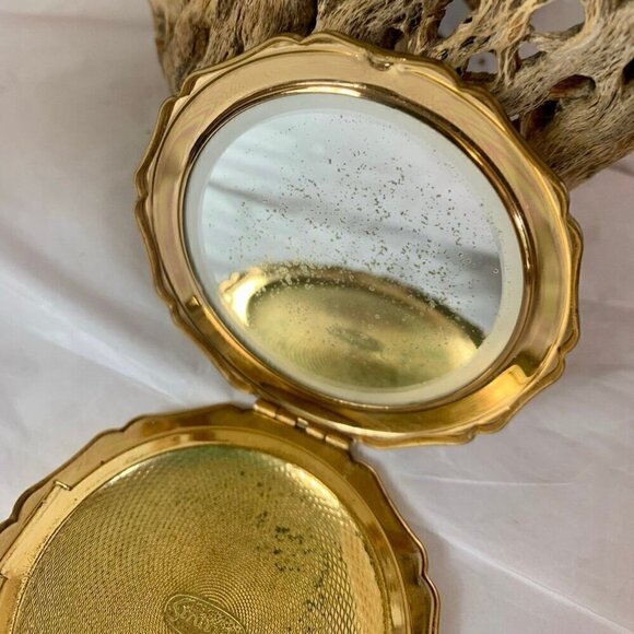 Vintage Stratton Pheasant Loose Powder Compact - Picture 6 of 7